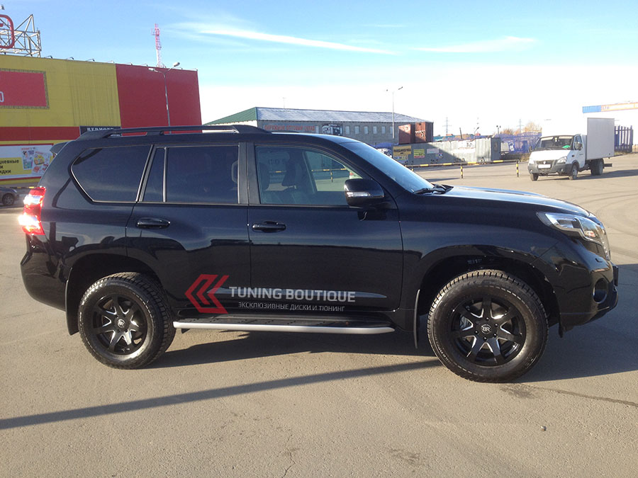 Toyota Land Cruiser Prado 150 и 18" диски Black Rhino Mozambique фото 3
